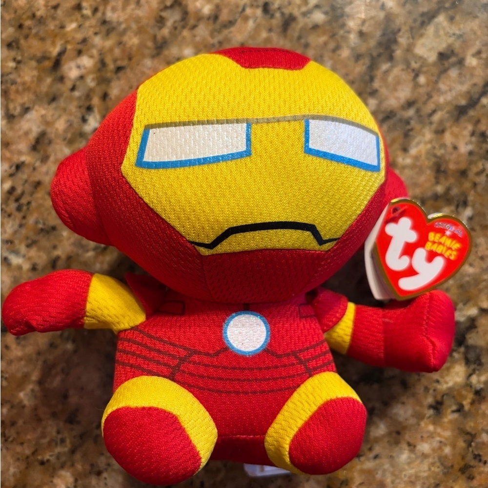 Ty Beanie Babies Iron Man Plush